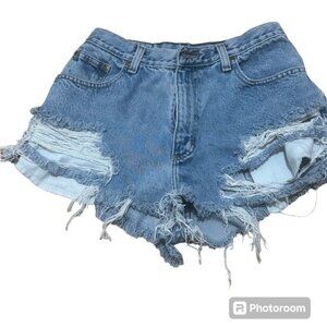 Vintage LL BEAN cut off‎ shorts size 27